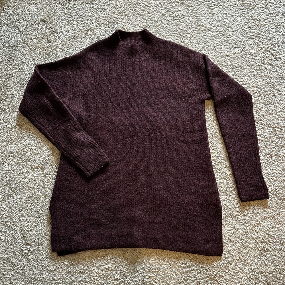 Old Navy - M Tall - Women's Maroon Sweater